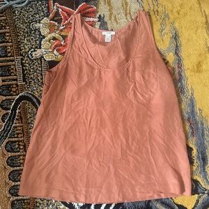 J crew tank top silk